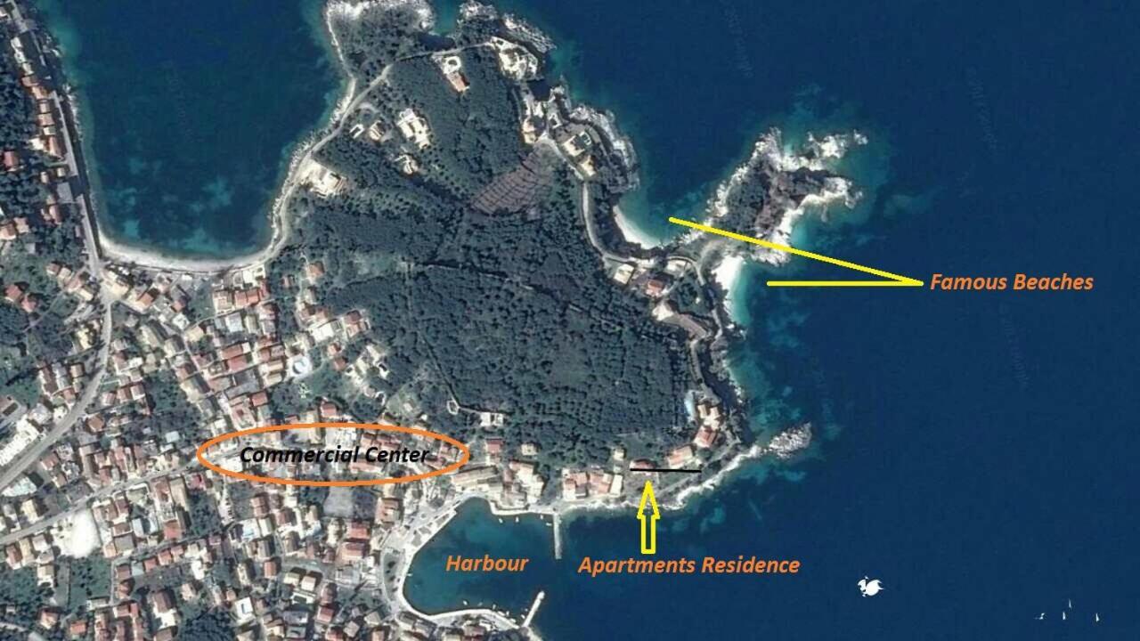 Corfu In Kassiopi's Castle By Sea Side
